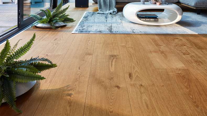 MEISTER Lindura wood flooring HD 400 - 08900 Oak vivid natural oiled 2200 x 270 x 11 mm (500213-2200270-08900)