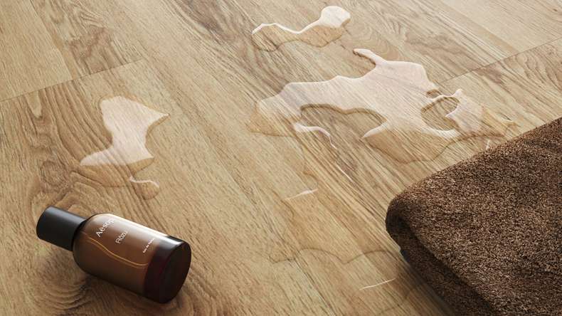 planeo Rigid Click Vinyl - SolutionX 2in1 Light Oak | Impact sound insulation integrated (ECF-0057)
