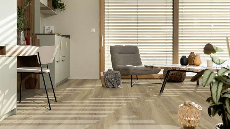 planeo Rigid click vinyl - Wood&Rock Amor | Impact sound insulation integrated (PGWR-5200)