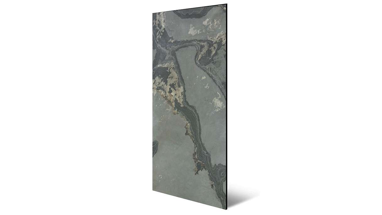 planeo acoustic panel - MixWall Mineral Mood Antique Slate 52 x 104 cm | real stone (PLMW-30411C)