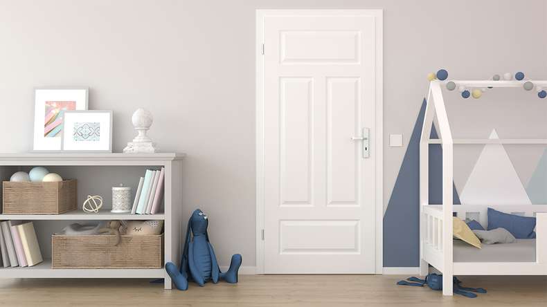 planeo country house interior door PUREA Casa 4 AR white lacquer 9003 design edge | lacquered - 1985 x 610|735|860|985 mm