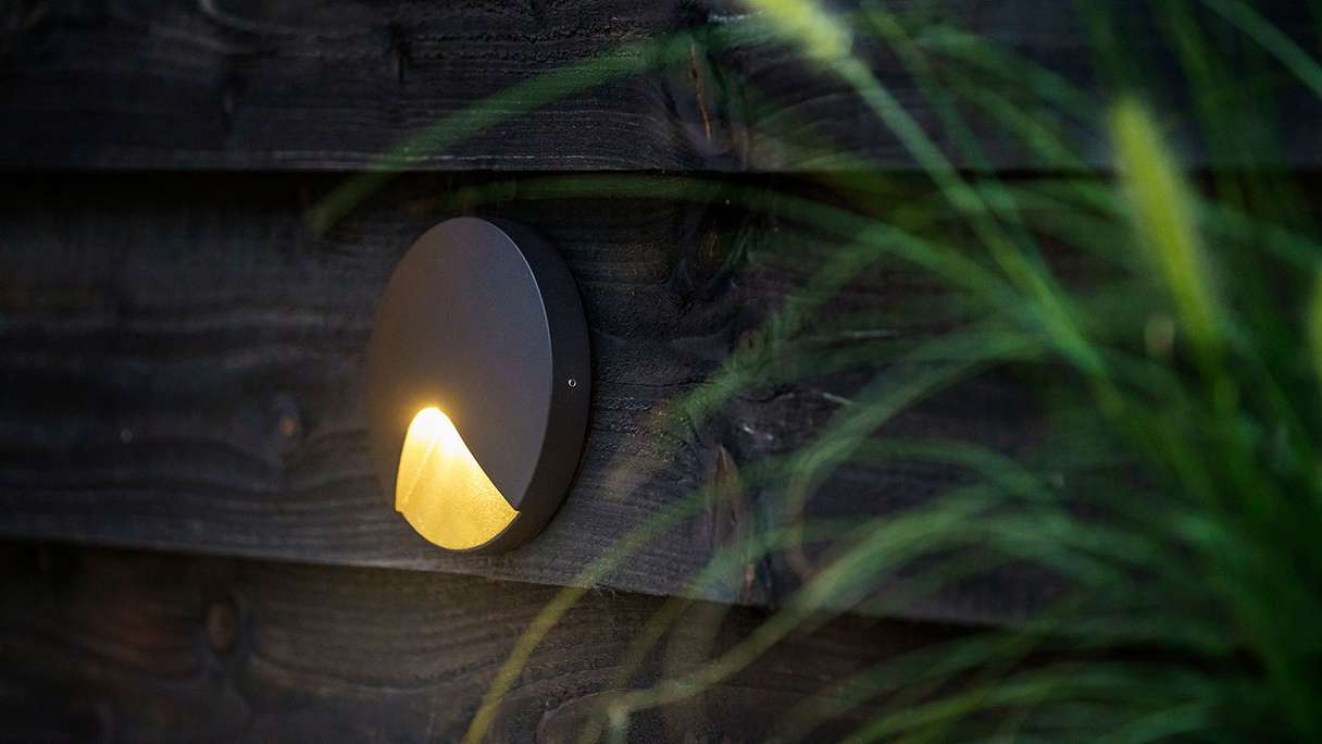 planeo garden lighting 12V - LED wall light Kuma wall light Alu - 6W 294Lumen