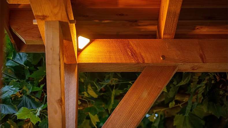 planeo garden lighting 12V - LED wall light Tiga Corner - 3.5W 100 lumen