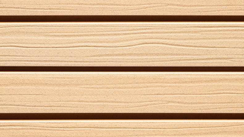 planeo Fassado - WPC rhombus strip facade cladding prime linen