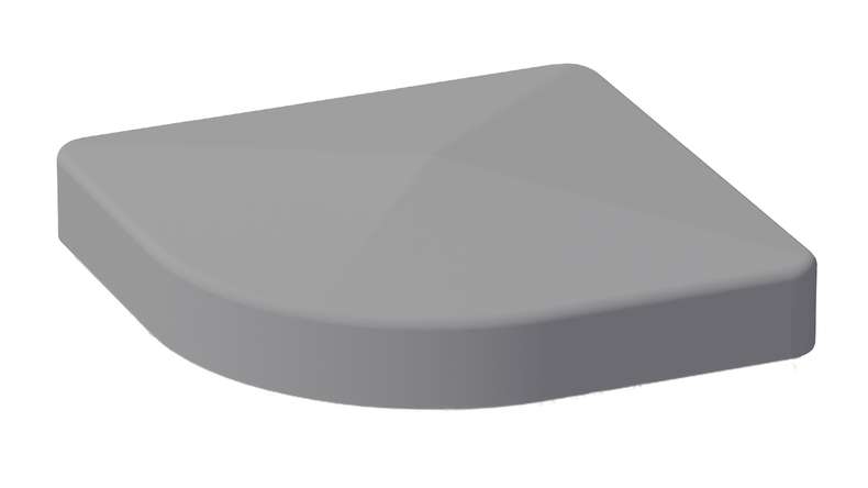 planeo Gardence Metallic – Post cap for adjustable aluminium corner posts