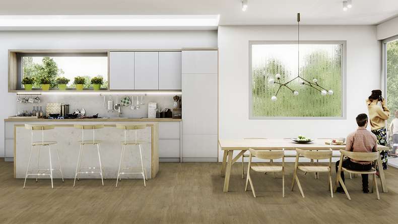 Gerflor CV flooring – HQR Nature 2464 Otelo Nutmeg