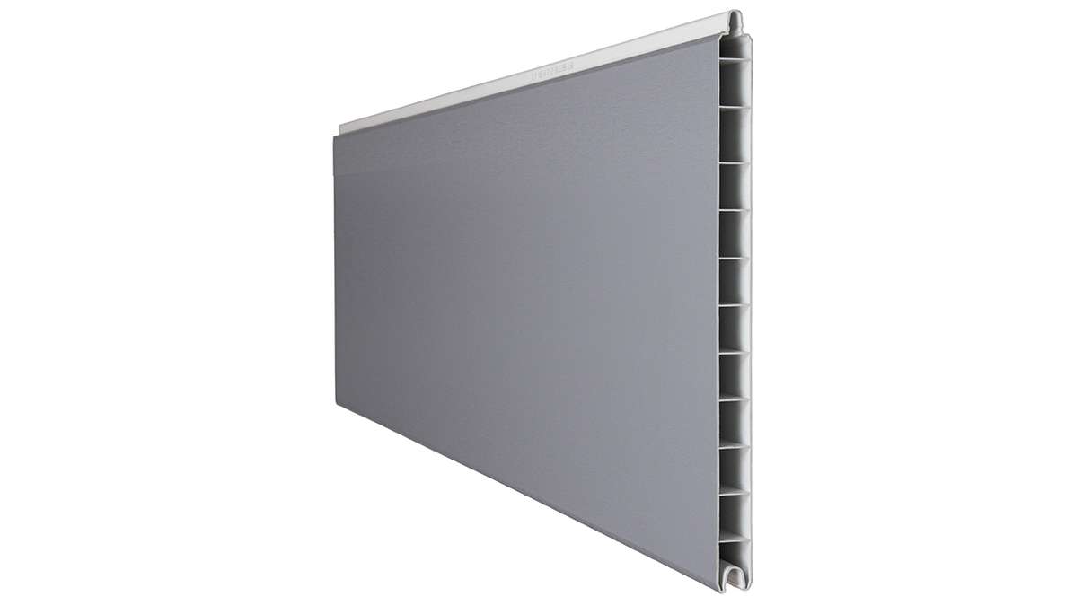 planeo Gardence Simply Premium - single profile silver grey