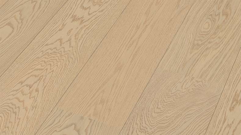 MEISTER Lindura wood flooring HD 400 - 08919 Oak natural alabaster ultra matt lacquered 2200 x 270 x 11 mm (500214-2200270-08919)