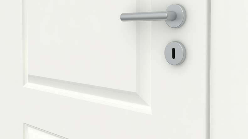planeo country house interior door VELA Casa 2F white lacquer 9010 round edge | lacquered - 1985 x 610|735|860|985 mm