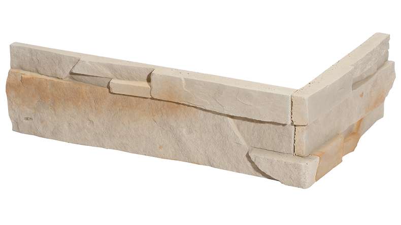 planeo StoneWall Solid angle slips - travertine