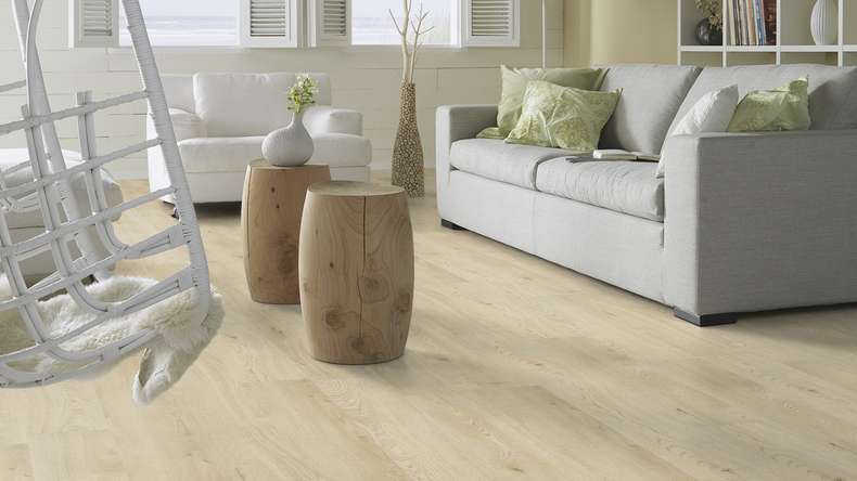 planeo self-adhesive vinyl – SilentIQ Wood 2-in-1 Commercial Caldoro | Integrated impact sound insulation (F-DW-SIQ-14080)