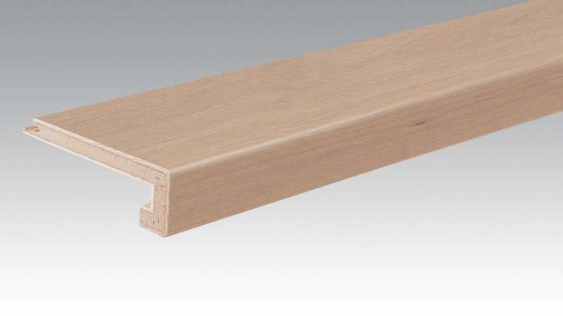 planeo Parquet stair nosing profile U-Profile - Authentica Oak Crema White (PMTU-1309)