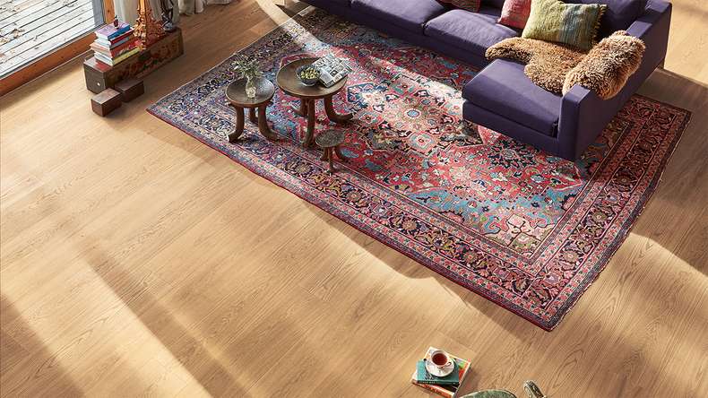 MEISTER Lindura wood flooring HD 400 - 08906 Oak natural pure natural oiled 2200 x 270 x 11 mm (500213-2200270-08906)
