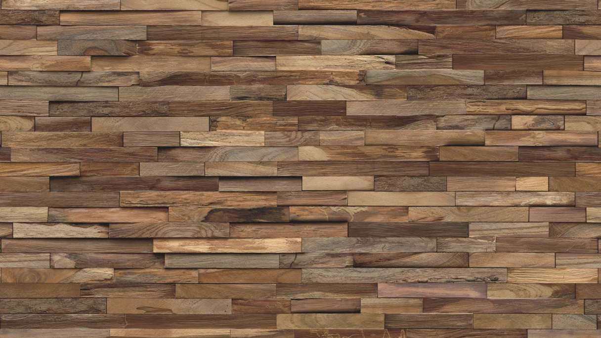 Skaben WoodWall – Teakwood Chic Nature