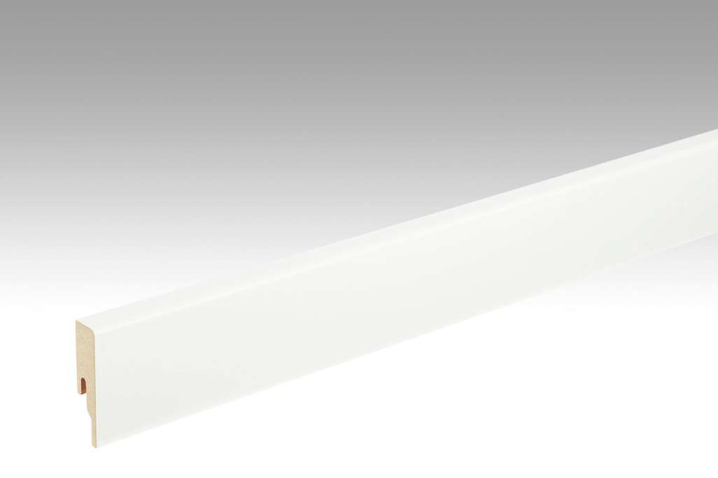 MEISTER Skirtings White paintable DF 2222 - 2380 x 60 x 16 mm (200013-2380-02222)