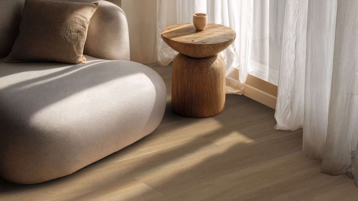 Gerflor Klick Vinyl Rigid - Creation 55 Clic Acoustic Bostonian Oak Honey | Impact sound insulation integrated (61240851)