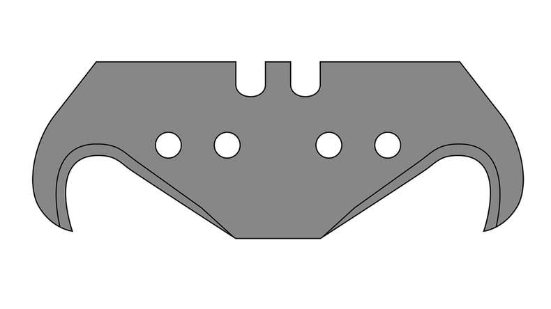 planeo professional super hook blade | 10 pcs.