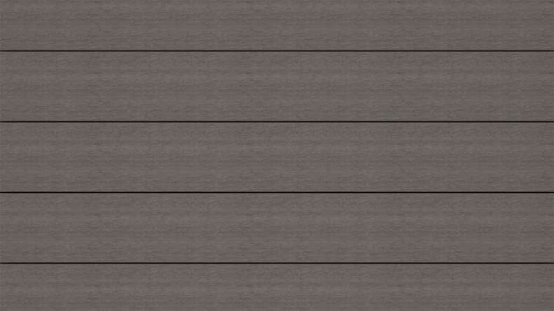 planeo ANTIKWoodline – WPC CoEx-coated solid decking board – Dark Grey 3m – rustic/smooth brushed