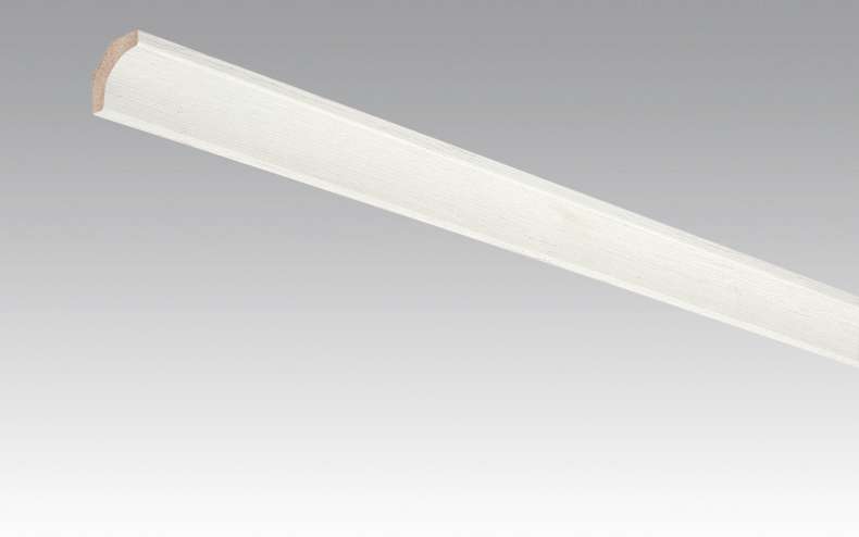 MEISTER skirting boards coving pine arctic white 4099 - 2380 x 22 x 22 mm (200034-2380-04099)