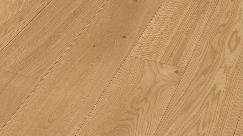 MEISTER Lindura wood flooring HD 400 - 08936 Oak vivid pure ultra matt lacquered 2200 x 205 x 11 mm (500214-2200205-08936)