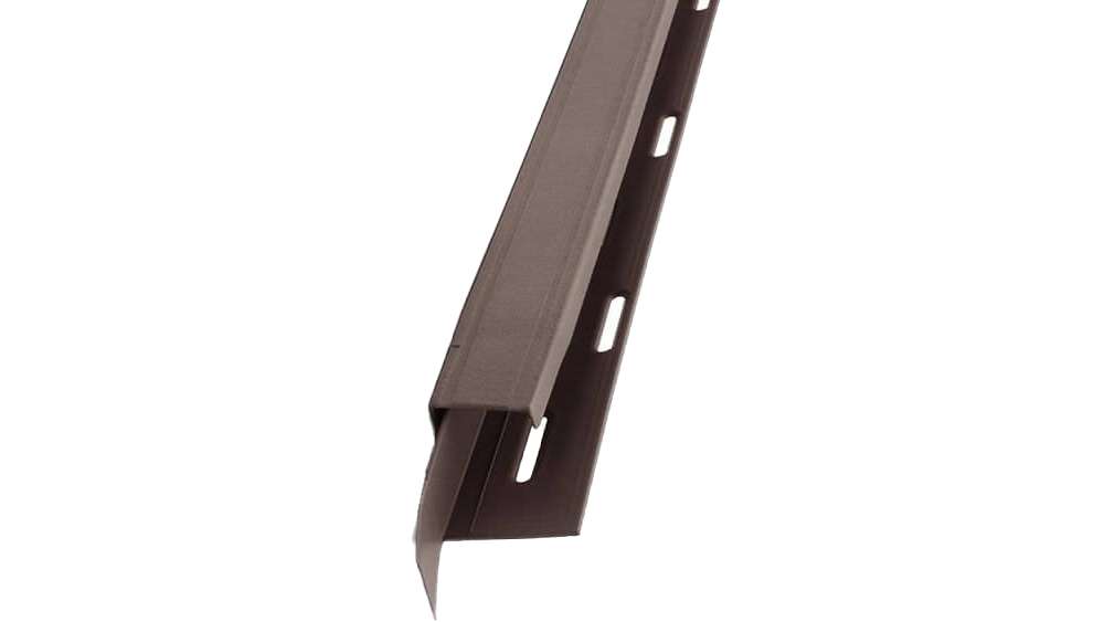 planeo facades Universal U-profile 2-piece Cedar Blend - 1850 x 50 x 50 mm