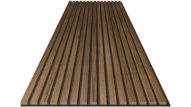 planeo acoustic panels Pro - Rustic oak - 250 x 60 cm