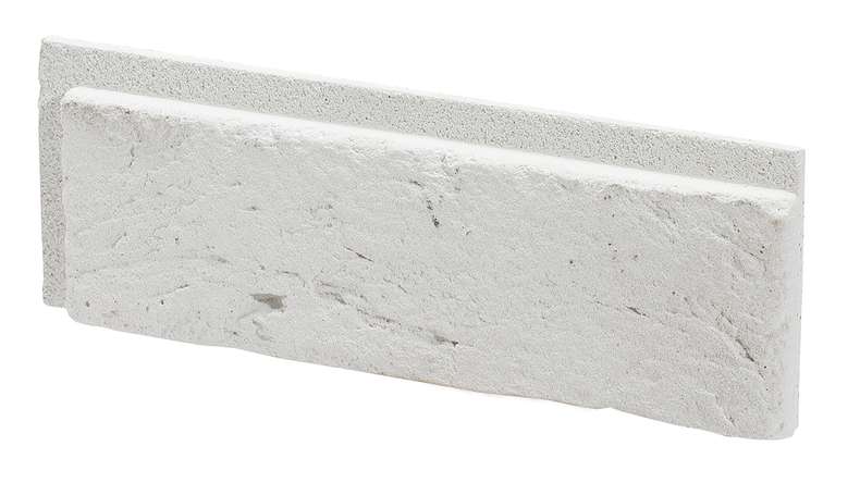planeo StoneWall Solid stone slips - Carrara