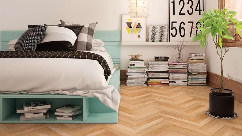 Project Floors adhesive vinyl - Herringbone30 PW 1633/HB30 (PW1633HB30)