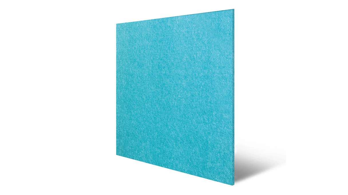 planeo acoustic felt panel - MixWall EcoColor Line Lagoon Blue 52 x 52 cm (PLMW-40021A)