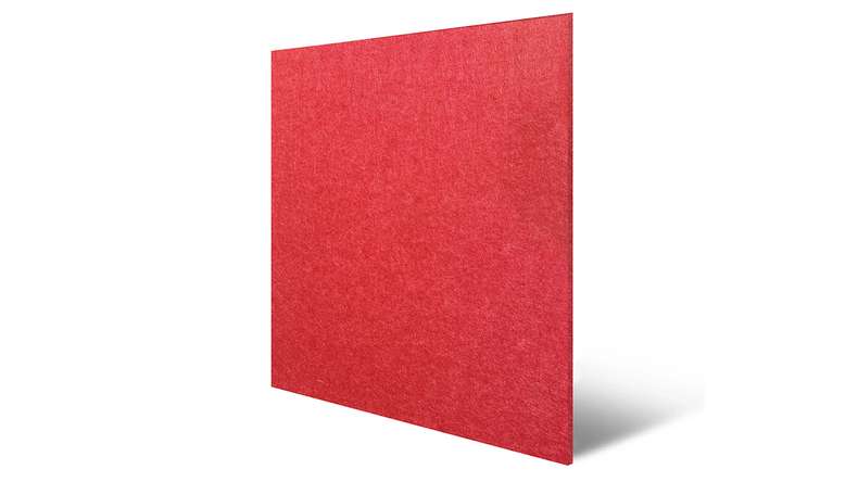 planeo acoustic felt panel - MixWall EcoColor Line Red Fox 52 x 52 cm (PLMW-00021A)