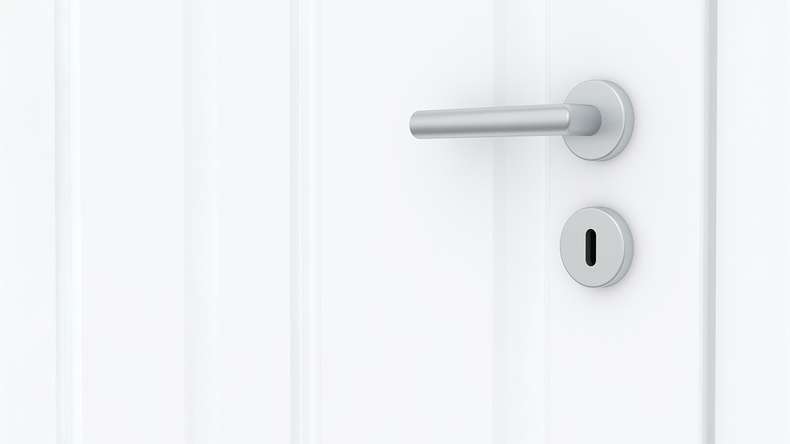 planeo country house interior door PUREA Casa 4 AR white lacquer 9003 design edge | lacquered - 1985 x 610|735|860|985 mm