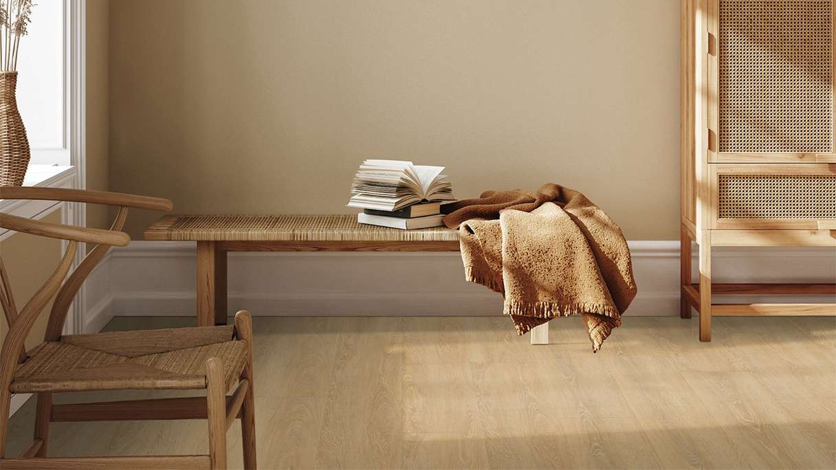 Gerflor click Vinyl - Virtuo 30 Rigid Acoustic EIR Bohem Honey | integrated impact sound insulation (39111458)
