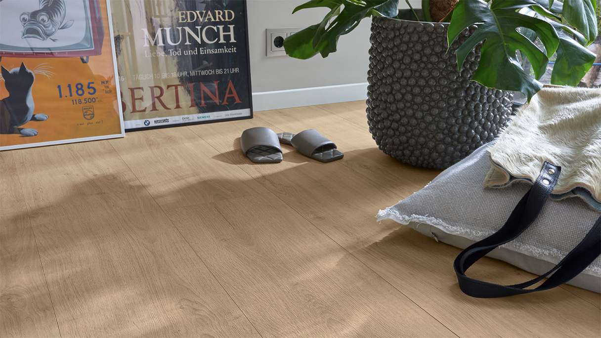 MEISTER design flooring MeisterDesign. next DD 500 S - 07122 rock oak sand | integrated footfall sound insulation (400054-1287220-07122)