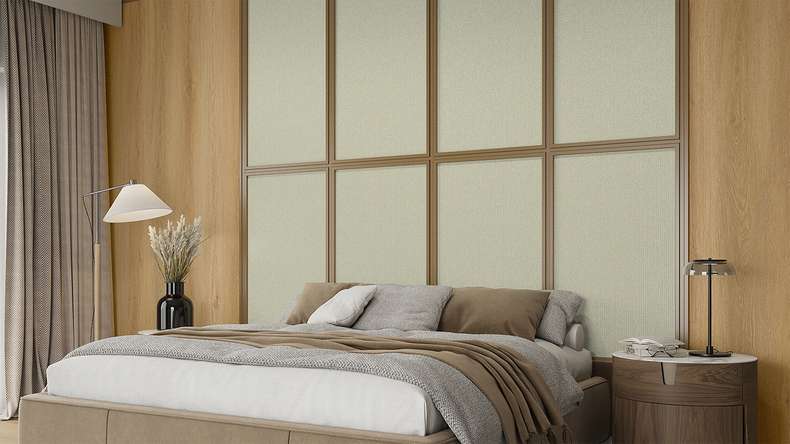 planeo wall cladding SPC - CeraRock Tile Stripes Tweed Sand 120 x 60 cm
