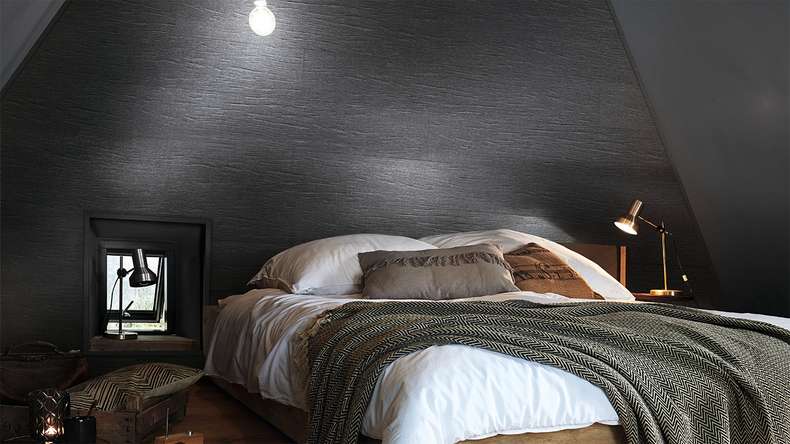 MEISTER system panels Craft SP 700 - felt slate grey | embossed - 1275 x 210 x 10 mm | 6 pcs (300032-1275210-20138)