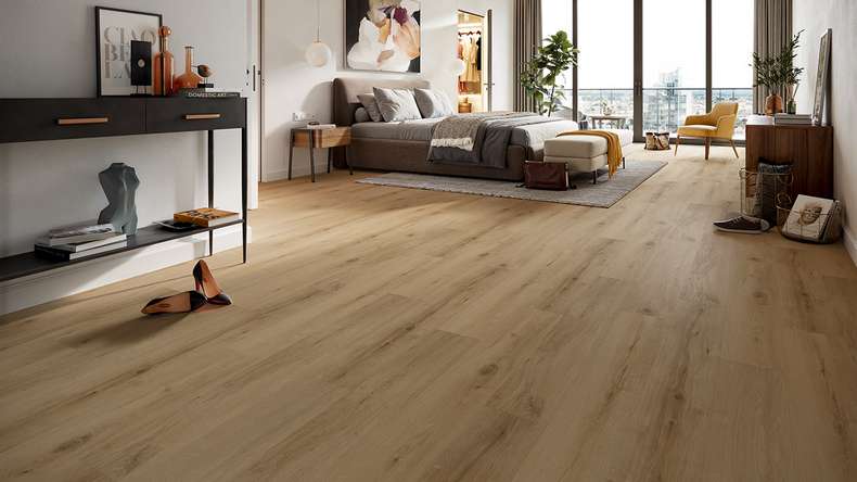 planeo Rigid Klick Vinyl - HOMEtec Basic 30 IXPE Classic Oak | Impact sound insulation integrated (RP-E30-2)