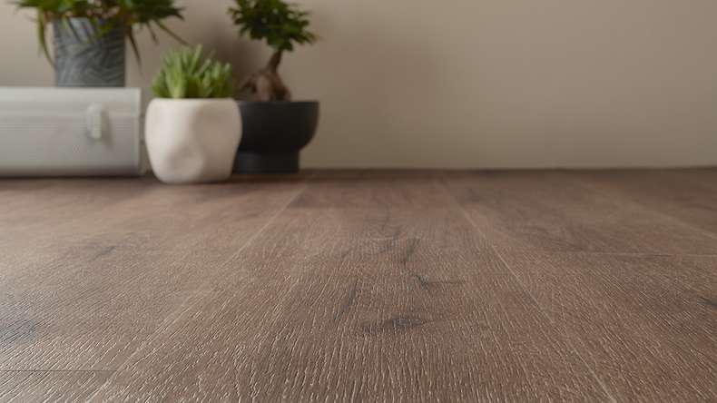 Gerflor adhesive vinyl - Creation 30 Cedar Dark Brown