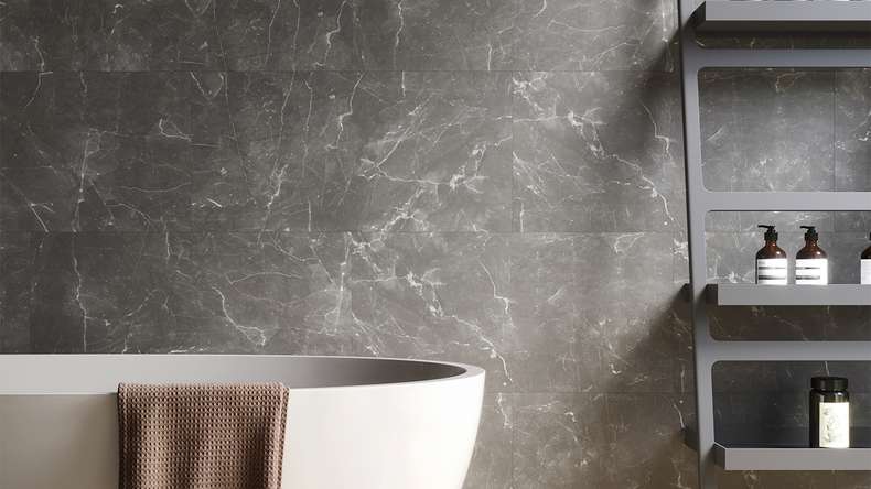 planeo plastic wall panelling - Wall&Floor Design Chino Dark supermatt
