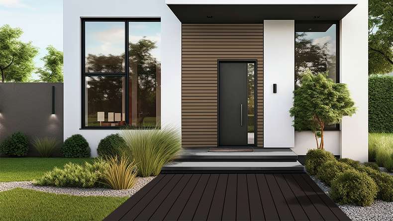 planeo wooden terrace - bamboo dark - smooth/grooved
