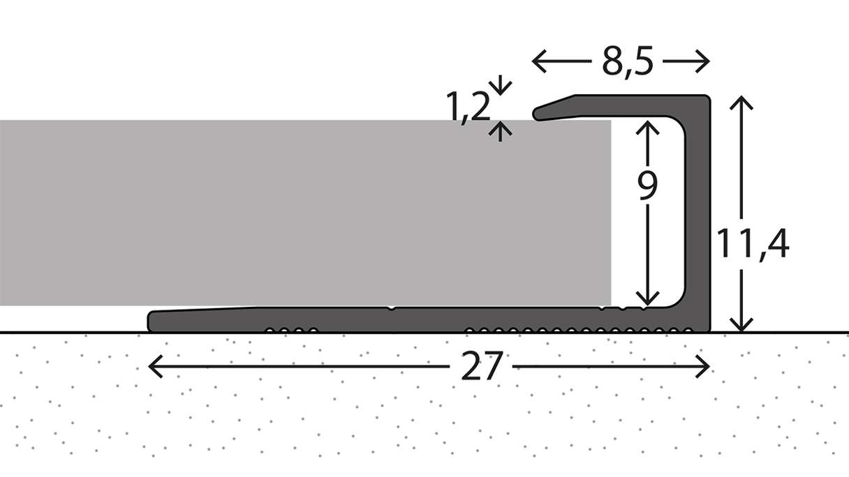planeo end profile 251 - 270 cm