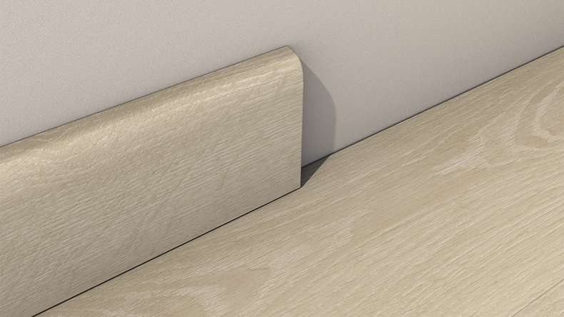Gerflor MDF skirting board - Blomma Cream|Bohem Beige 16 x 60 x 2200mm (5947S193)