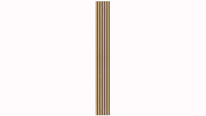 Skaben acoustic panels SilentWall Comfort Light - light brown oak - 250 x 30 cm
