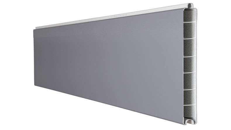 planeo Gardence Simply Small - single profile silver grey