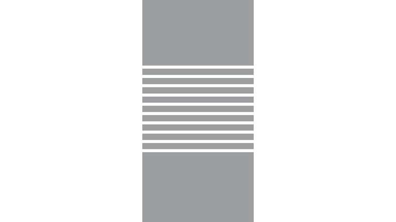 planeo Ambiente - glass privacy screen upright strip 90 x 180 cm