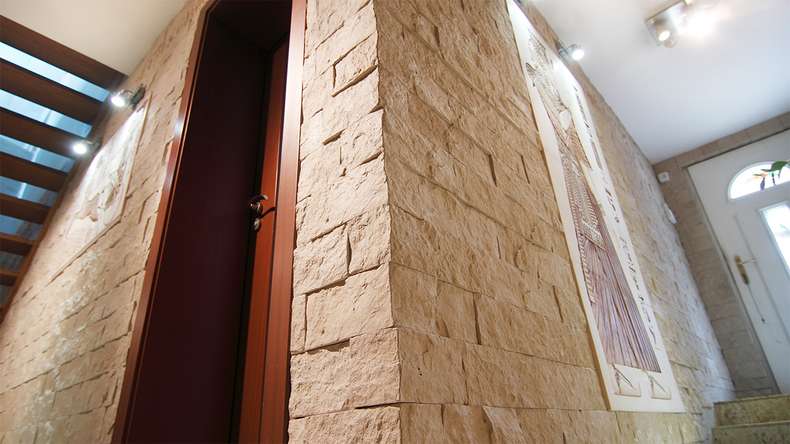planeo StoneWall Solid clinker brick slips - Fuji
