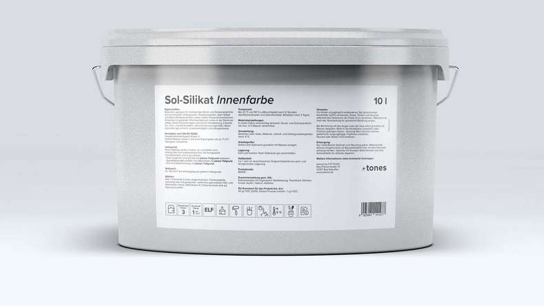 planeo sol-silicate white 10l - matt
