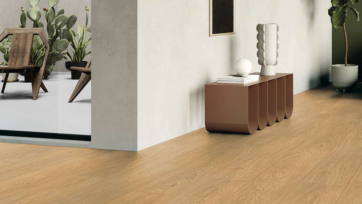 Gerflor Klick Vinyl Rigid - Creation 40 Clic EIR Lounge Oak Golden | Synchronised embossing (61391271)