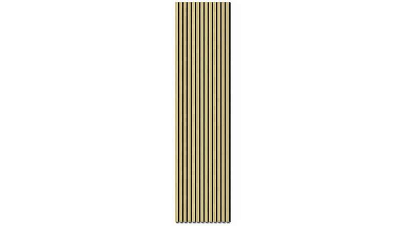 planeo acoustic panels - pine 2480 x 600 x 21.5 mm | fire-retardant