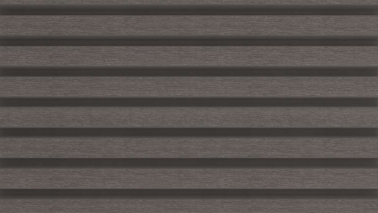 planeo LINEA Slim – WPC CoEx cladding, dark grey, 2900 x 215 mm