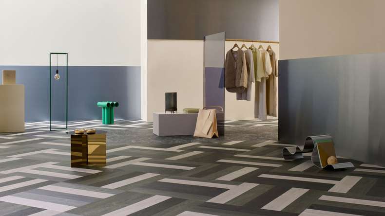Forbo Allura Wood 70 adhesive vinyl - Sage Ash 750 x 150 mm (63664DR7)